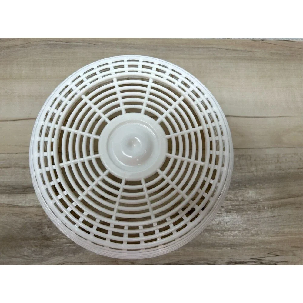 Brieftons Quicl Push Large 6.2 Quarts Salad Spinner Vegitable Washer Dryer